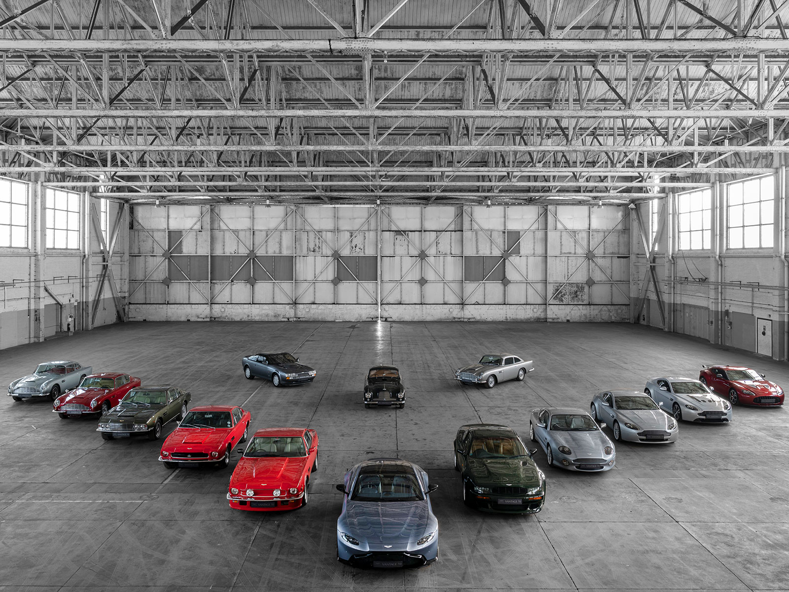 70 Jahre Aston Martin Vantage (c) Aston Martin