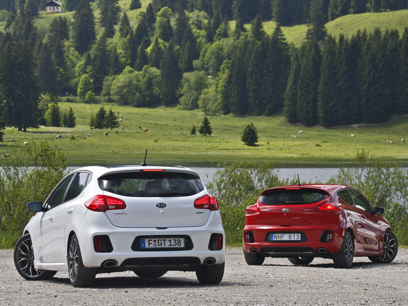 Kia cee´d GT und pro cee´d GT (c) Kia