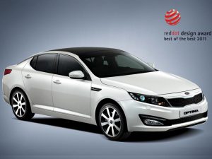 Kia Optima red dot