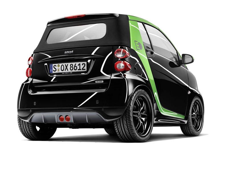Genf 2012 Smart zeigt Brabus electric drive und ebike