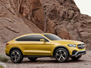 Mercedes Concept GLC Coupé Seite