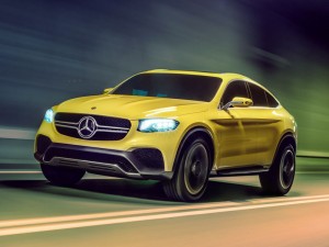 Frontansicht Mercedes Concept GLC Coupé