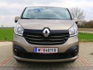 Frontansicht Renault Trafic