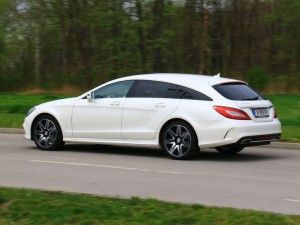 Mercedes AMG Shooting Brake Fahraufnahme