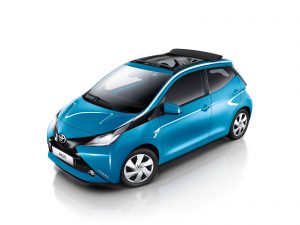 Toyota Aygo Blau