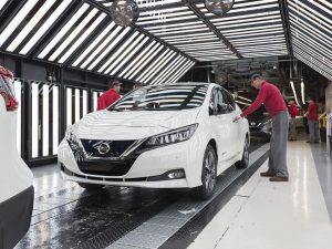 426212888 Nissan Leaf Produktionsstart in Europa