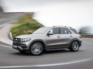 Der neue Mercedes Benz GLE mojavesilber