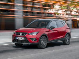 SEAT Arona TGI at the Paris Motorshow 007 HQ