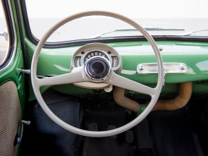 003 1960 SEAT 600 steering wheel HQ