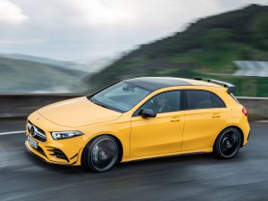 Mercedes AMG A 35 4MATIC in Sonnengelb 2