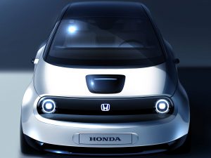 160949 Honda best tigt die Weltpremiere des Prototyps eines neuen Elektrofahrzeugs 1