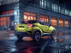 C HR Neon Lime Rear 1