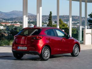 2020 Mazda2 Soul Red Crystal Still 55 hires