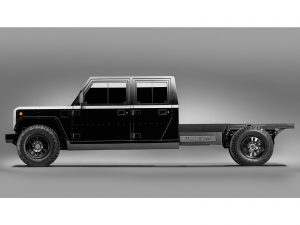 Bollinger Motors B2 Chassis Cab 4 Door side