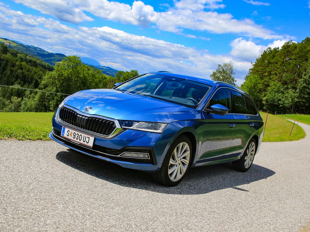 Skoda Octavia Combi Premium TDI Front
