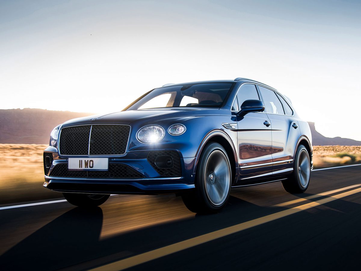 Bentley Bentayga Speed Front