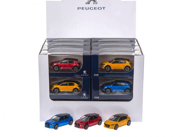 Miniaturmodell vom Peugeot 208