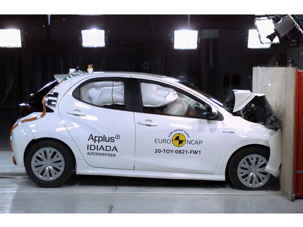 Crashtest Toyota Yaris 002