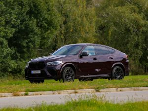 BMW X6 M Competition Fahraufnahme