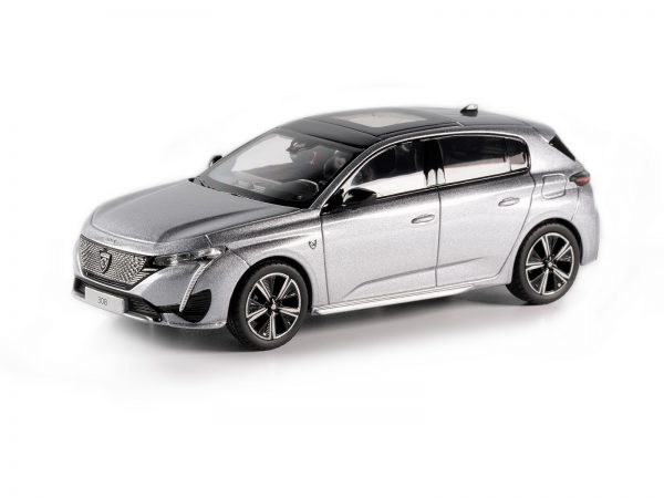 6 Mini PEUGEOT 308 Hatch Grey 143 BirdEyeBD