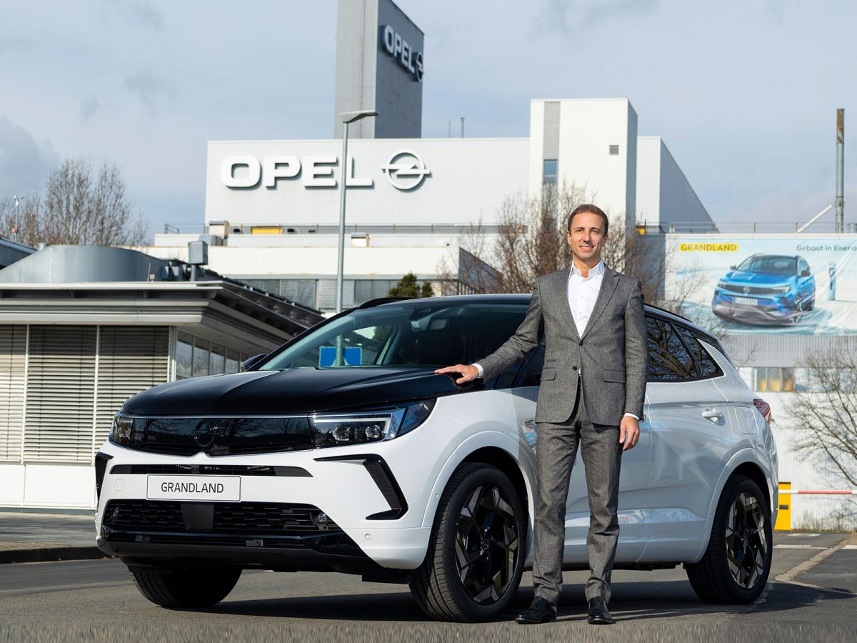 Opel CEO Florian Huettl in Einsenach 23 03 2023 002